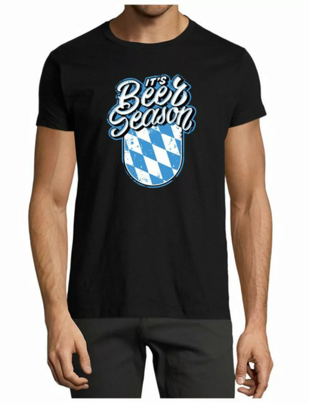 MyDesign24 T-Shirt Herren Fun Print Shirt - Oktoberfest Trinkshirt its Beer günstig online kaufen