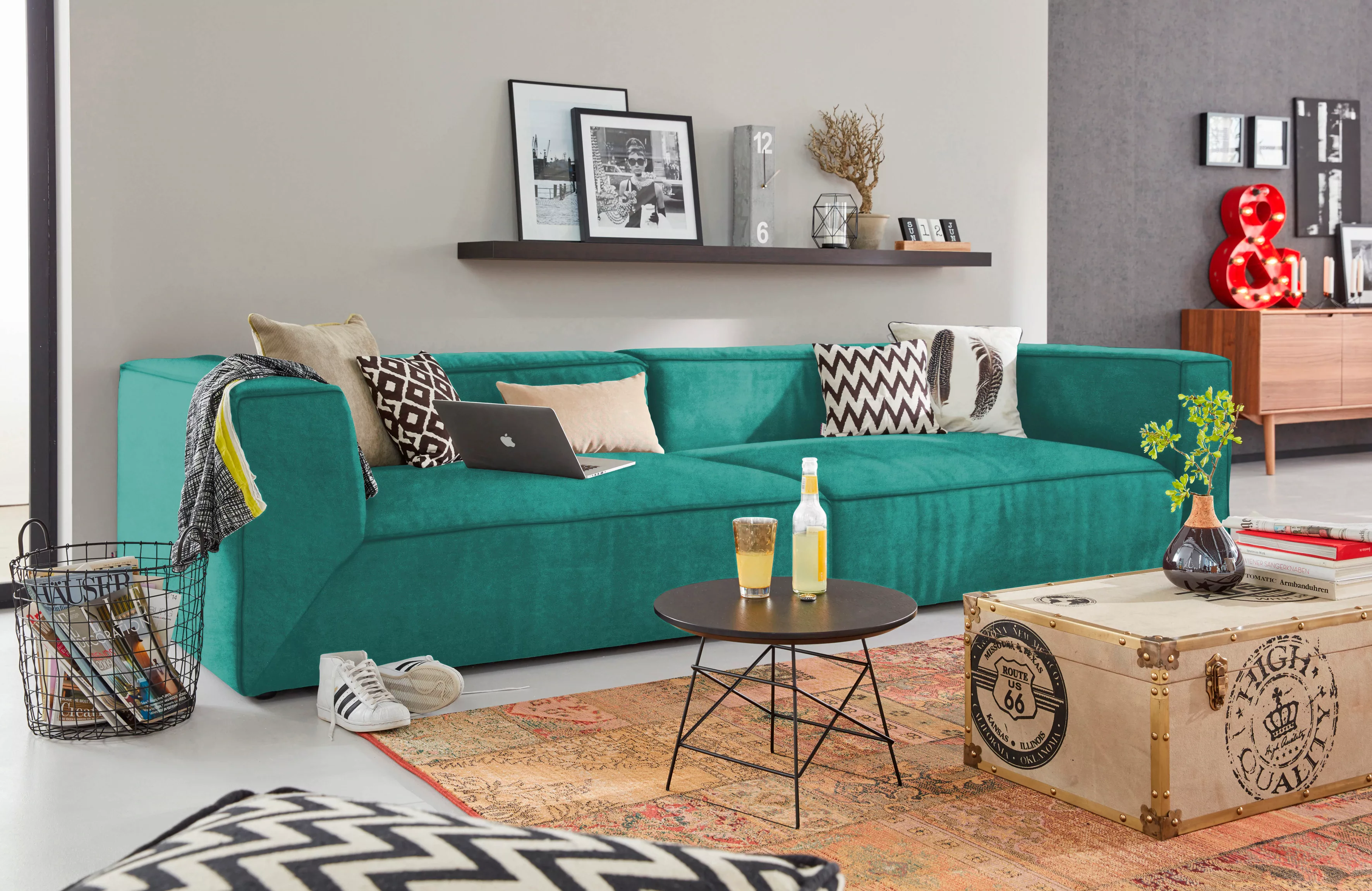 TOM TAILOR HOME Big-Sofa "BIG CUBE" günstig online kaufen