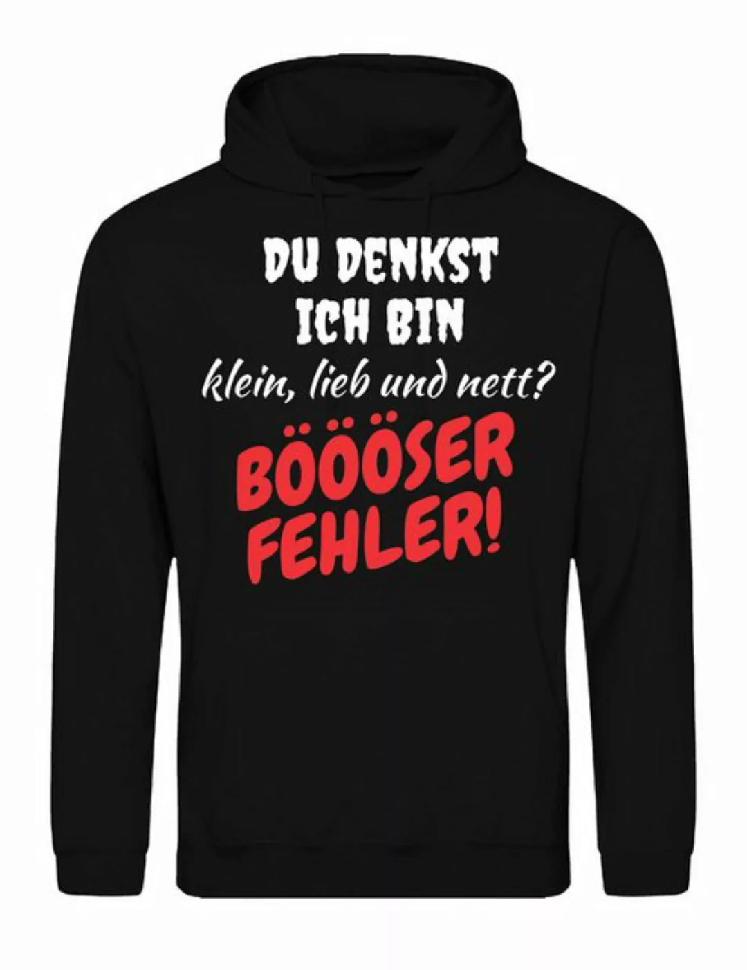 Youth Designz Kapuzenpullover "Böser Fehrler" Herren Hoodie Pullover mit hu günstig online kaufen