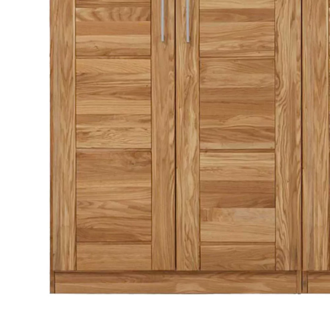Holzschrank aus Wildeiche Massivholz 4 Türen günstig online kaufen