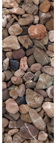 Architects Paper Fototapete »Pebbles«, Steintapete Tapete Natur Braun Panel günstig online kaufen