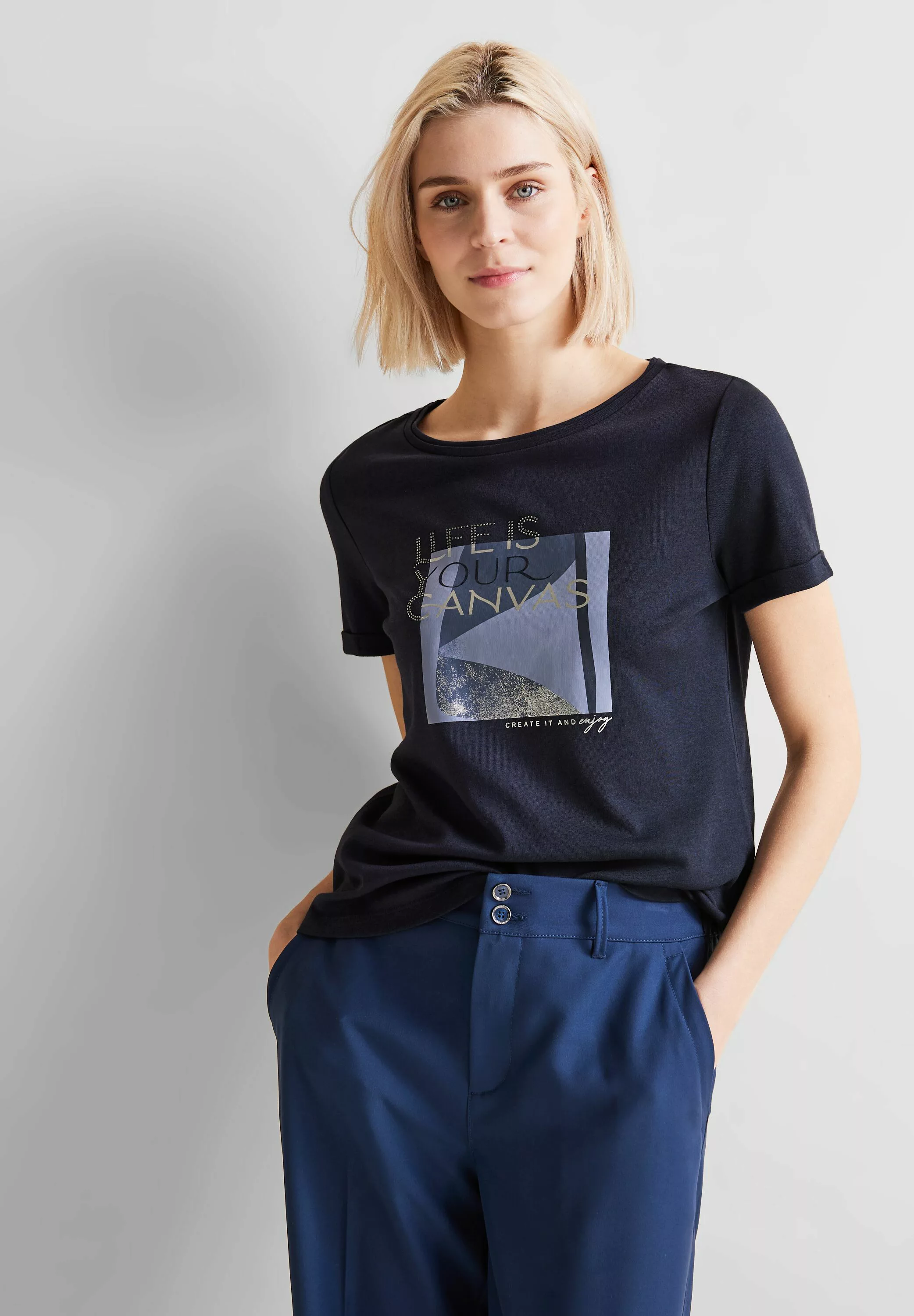 STREET ONE Print-Shirt günstig online kaufen