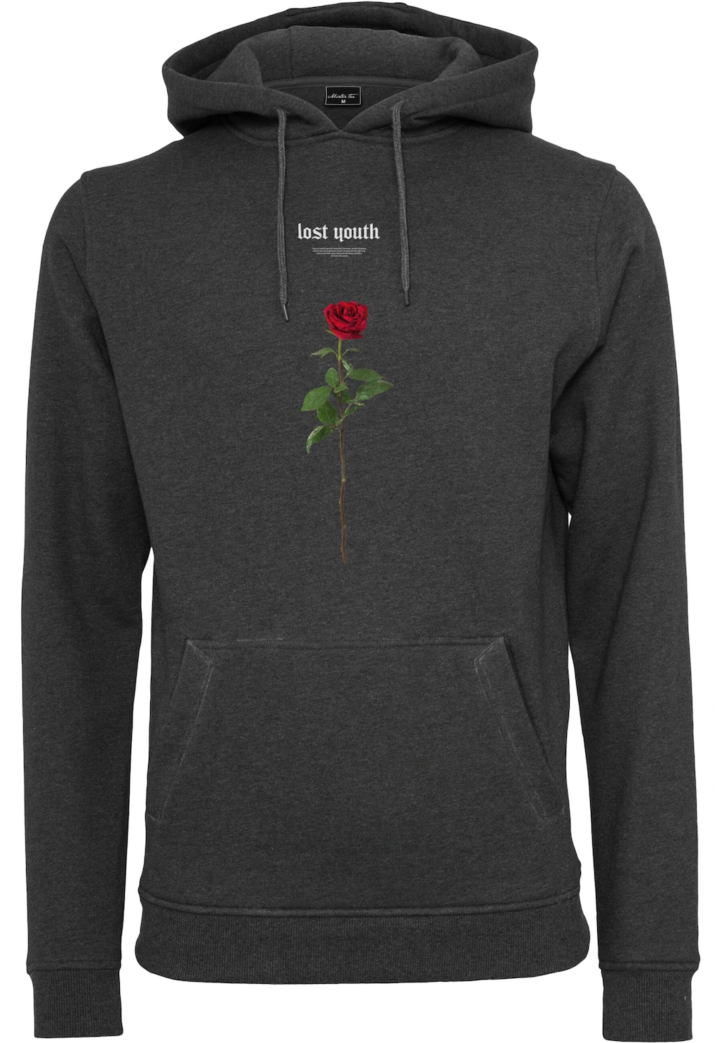 MisterTee Sweatshirt "MisterTee Herren Lost Youth Rose Hoody" günstig online kaufen