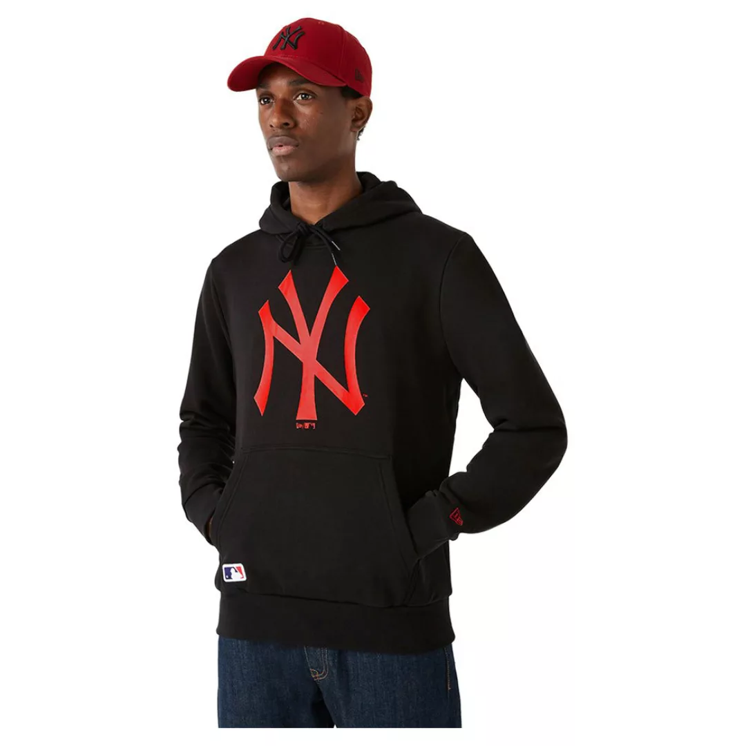 New Era Mlb New York Yankees Seasonal Kapuzenpullover L Heather Black günstig online kaufen