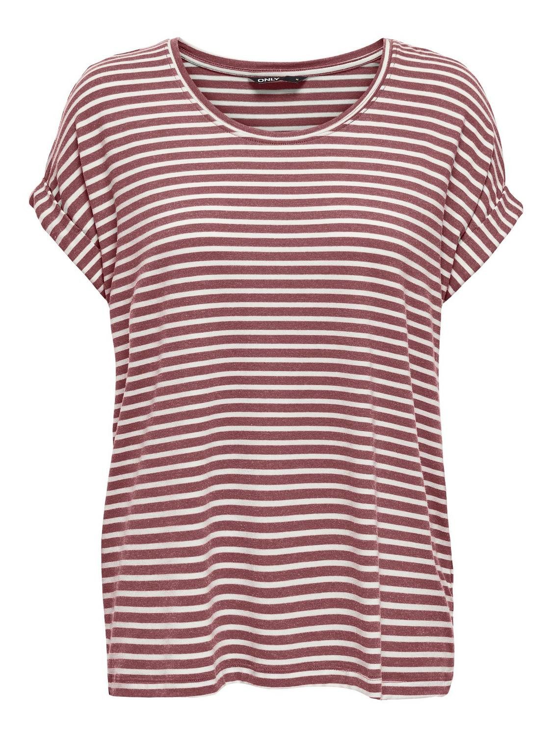 ONLY T-Shirt ONLMOSTER STRIPE S/S O-NECK günstig online kaufen