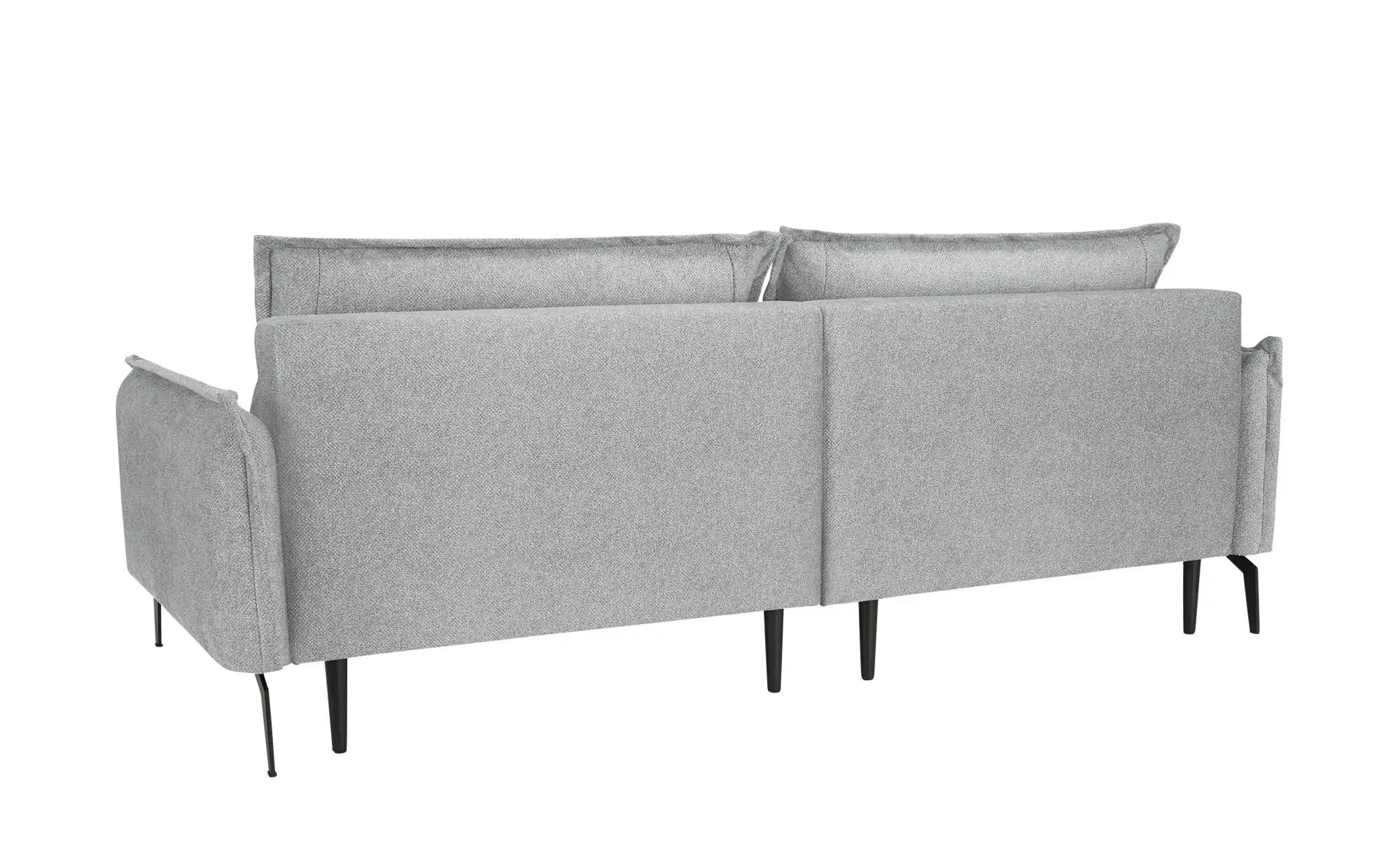 switch Ecksofa aus Mikrofaser Glossy ¦ grau ¦ Maße (cm): B: 225 H: 100 T: 1 günstig online kaufen