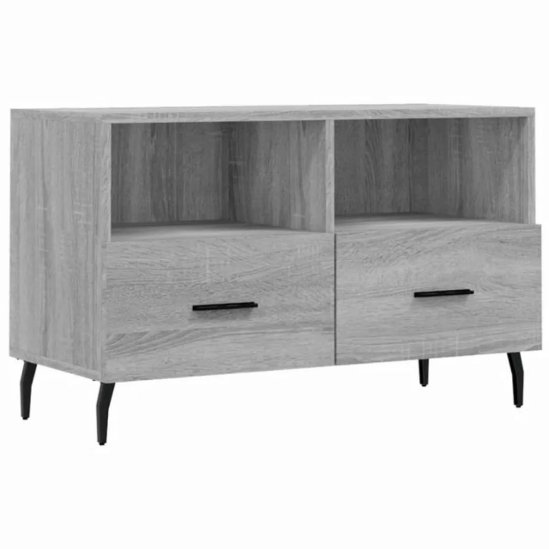 vidaXL TV-Schrank TV-Schrank Grau Sonoma 80x36x50 cm Spanplatte günstig online kaufen