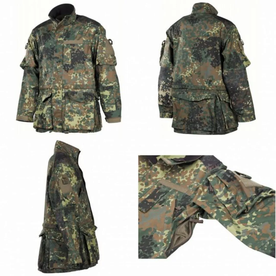 MFH Fieldjacket MFH BW Kampfjacke, Einsatz/Übung, lang, flecktarn - XXL Ell günstig online kaufen