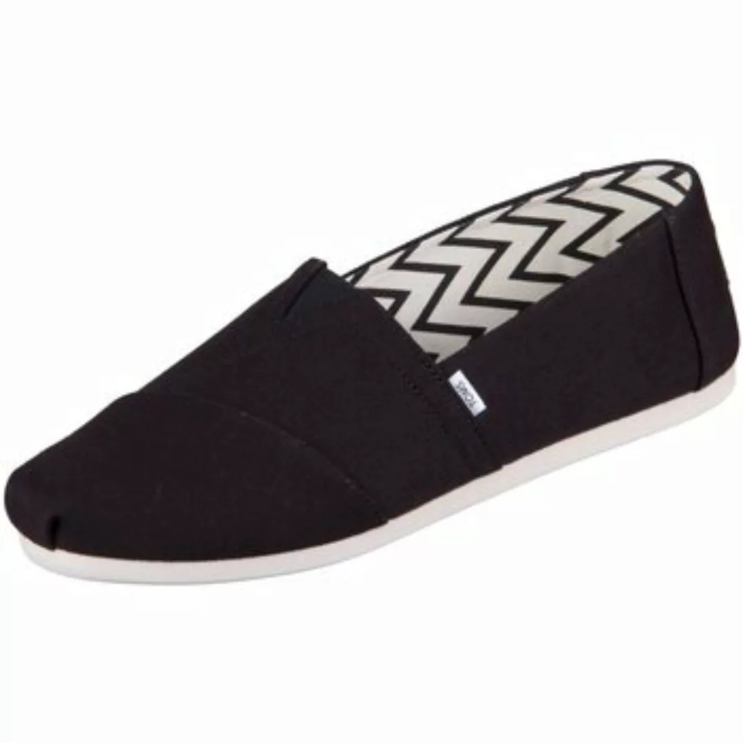 Toms  Herrenschuhe Slipper Alpargata Rope 10017676 black cotton canvas 1001 günstig online kaufen