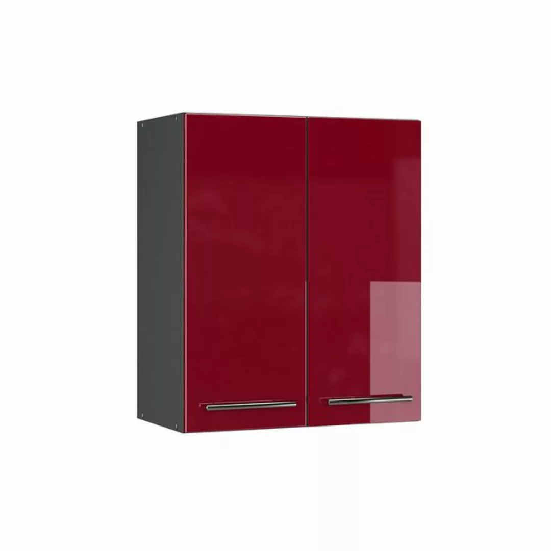 Vicco Hängeschrank Küchenhängeschrank 60 cm Fame-Line Anthrazit Bordeaux Ho günstig online kaufen