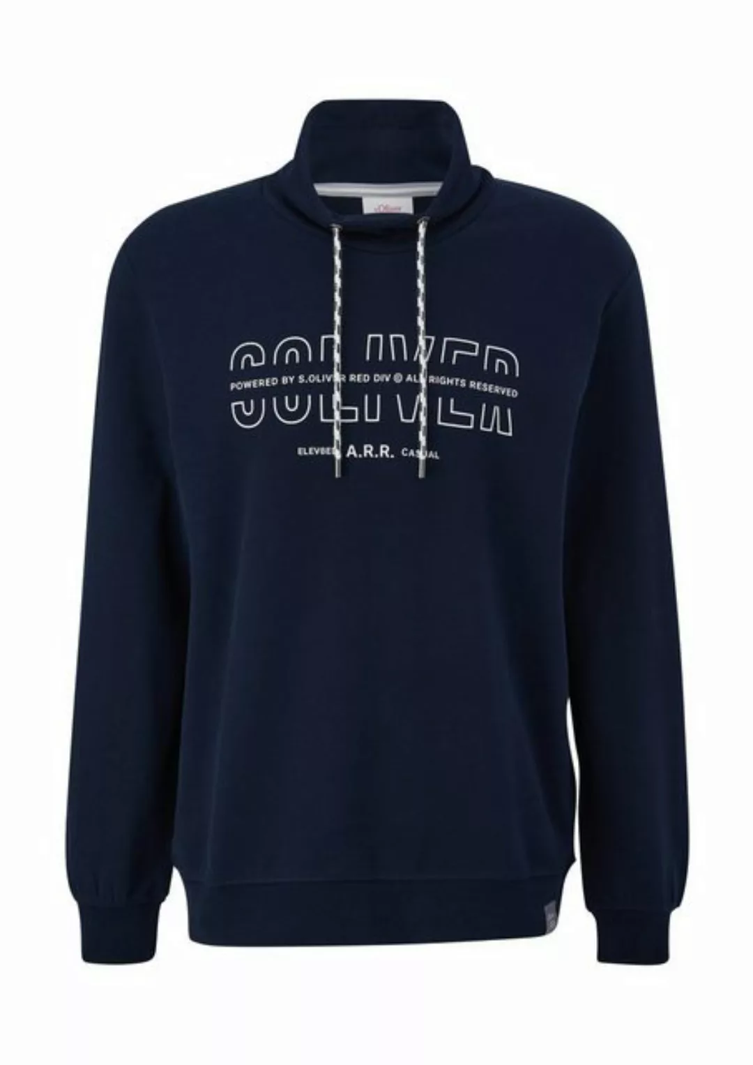 s.Oliver Sweatshirt mit Frontprintlogo günstig online kaufen