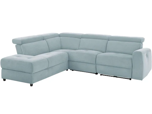 Home affaire Ecksofa Sentrano, L-Form, 273 cm, man. o. elektr. Relaxfunktio günstig online kaufen