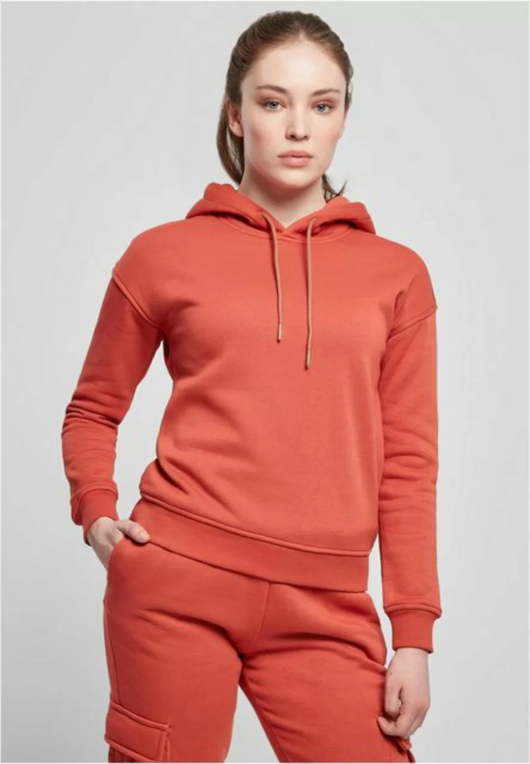 URBAN CLASSICS Kapuzenpullover TB1524 - Ladies Hoody redearth XS günstig online kaufen