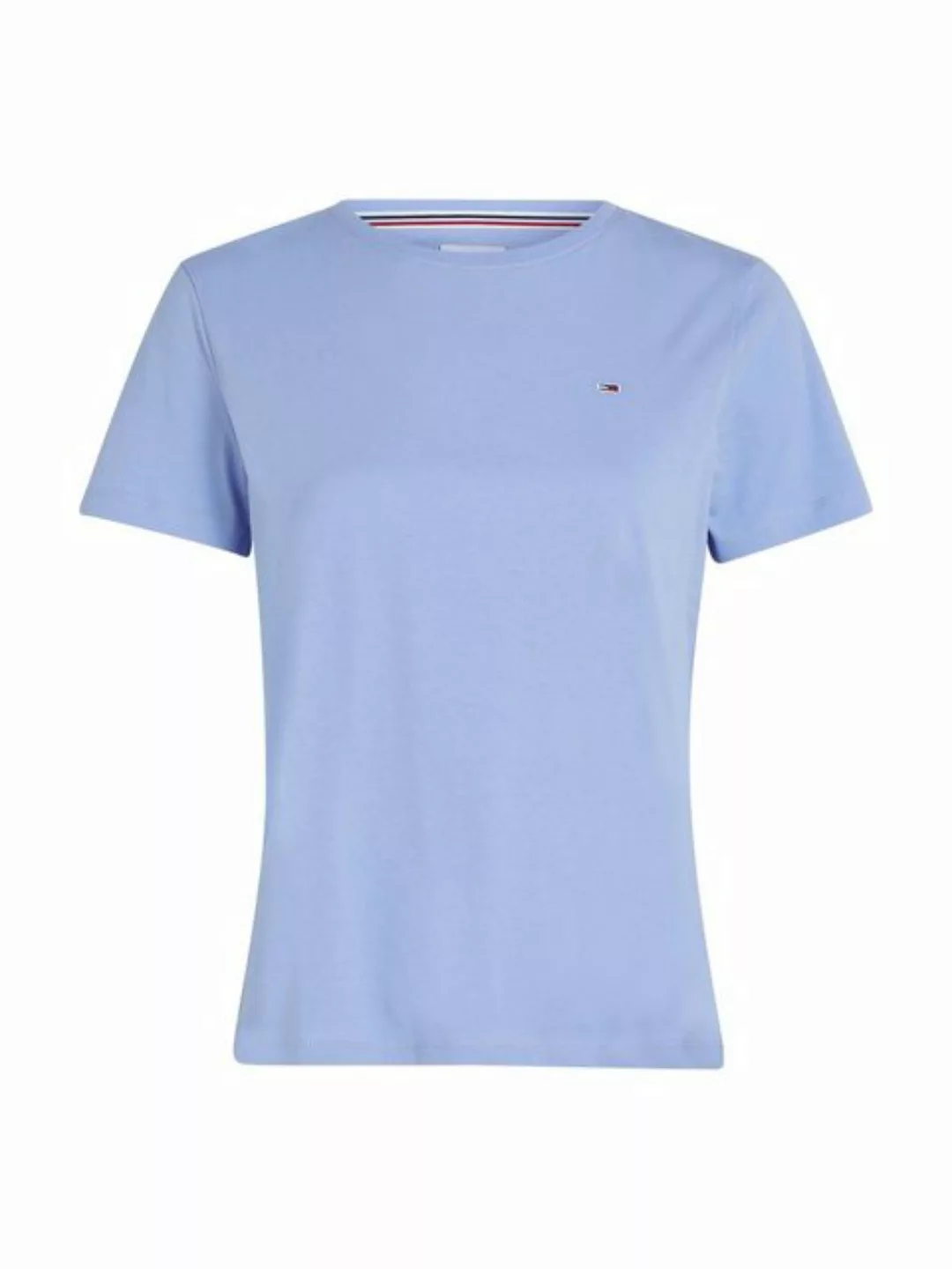 Tommy Jeans T-Shirt Soft Jersey T Shirt aus weicher Jersey Qualität Rundhal günstig online kaufen