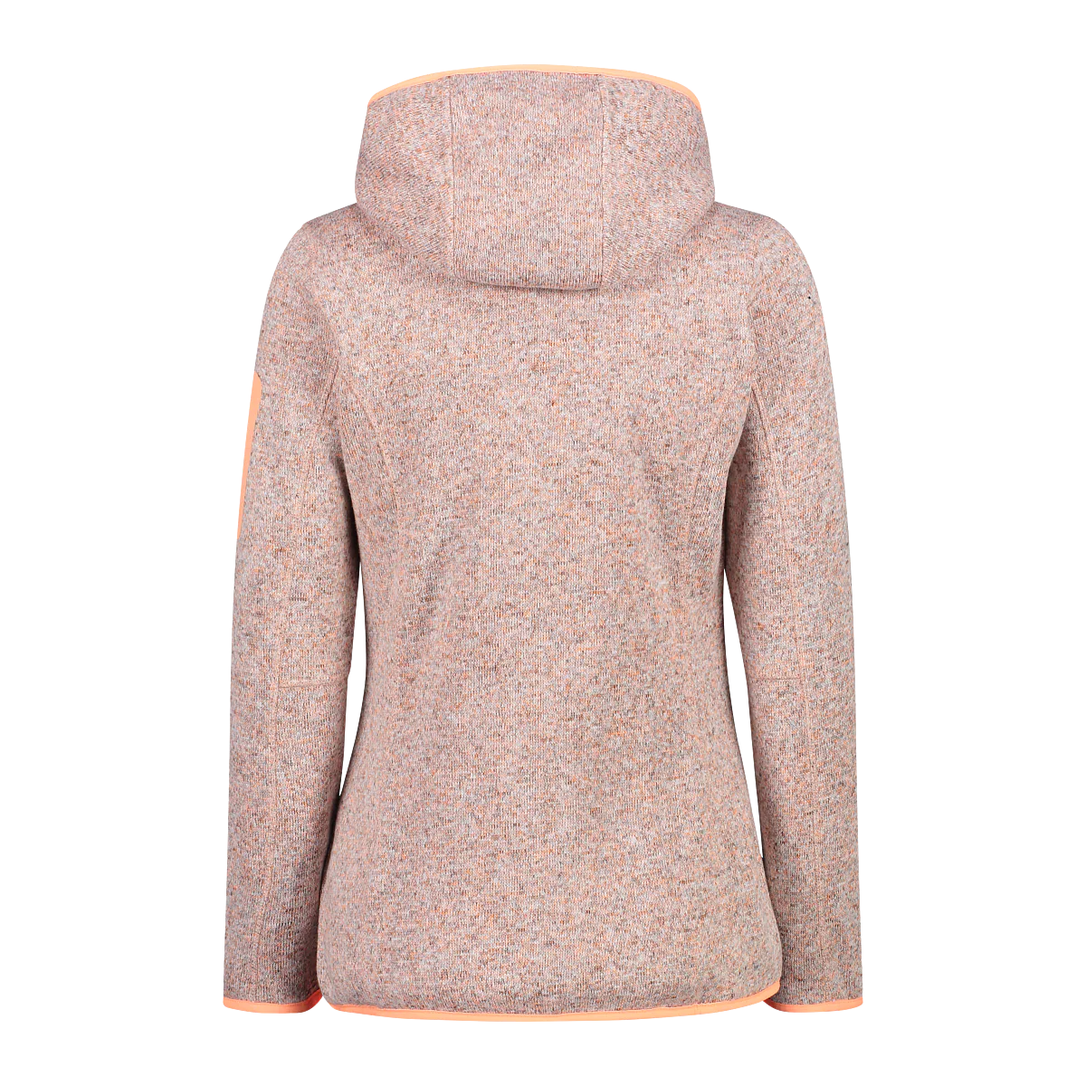 CMP Strickfleecejacke "KNITTED MELANGE HOODY WOMAN HOODY", (1 St.), mit Kap günstig online kaufen