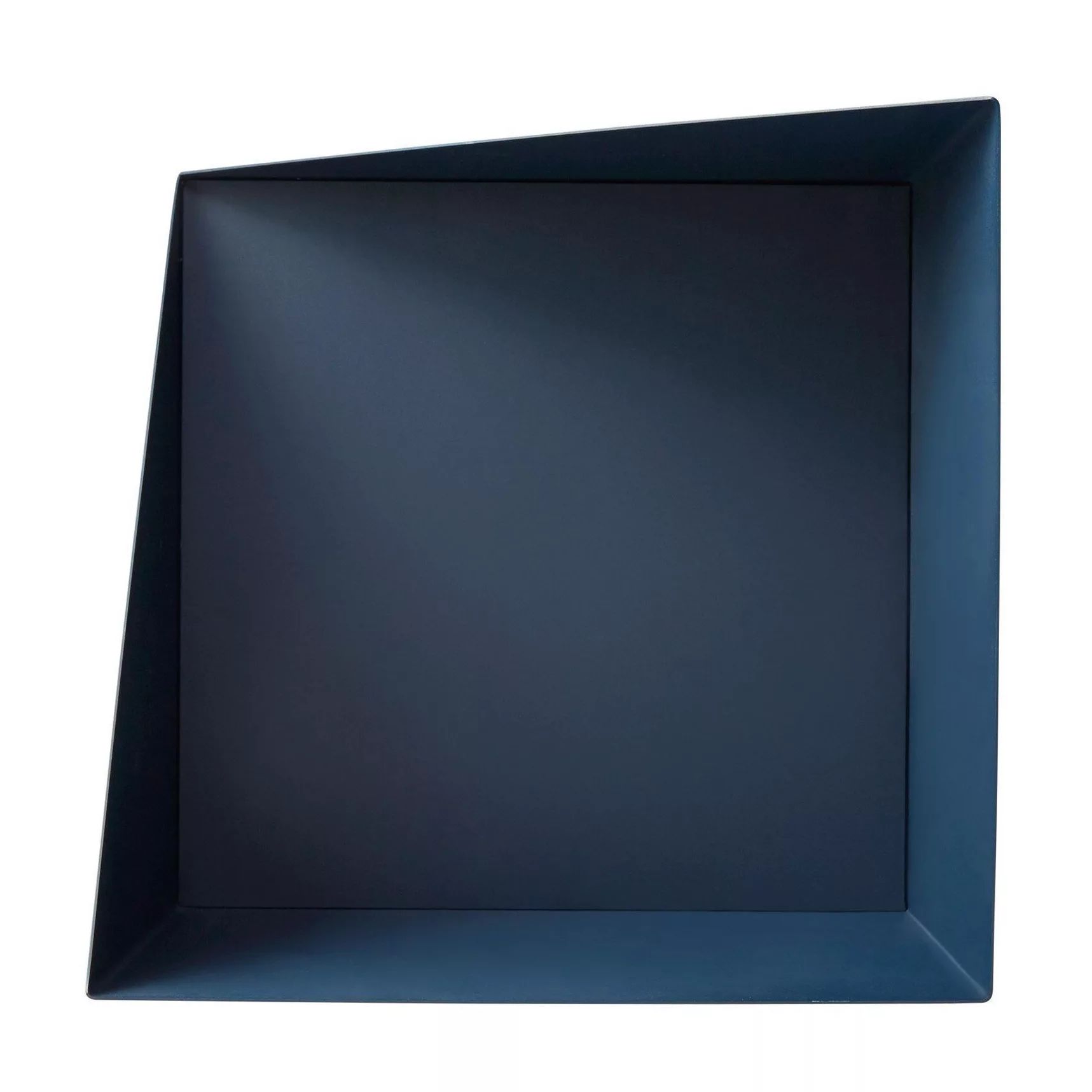 PLEASE WAIT to be SEATED - Wall Box Wandregal - marineblau/pulverbeschichte günstig online kaufen