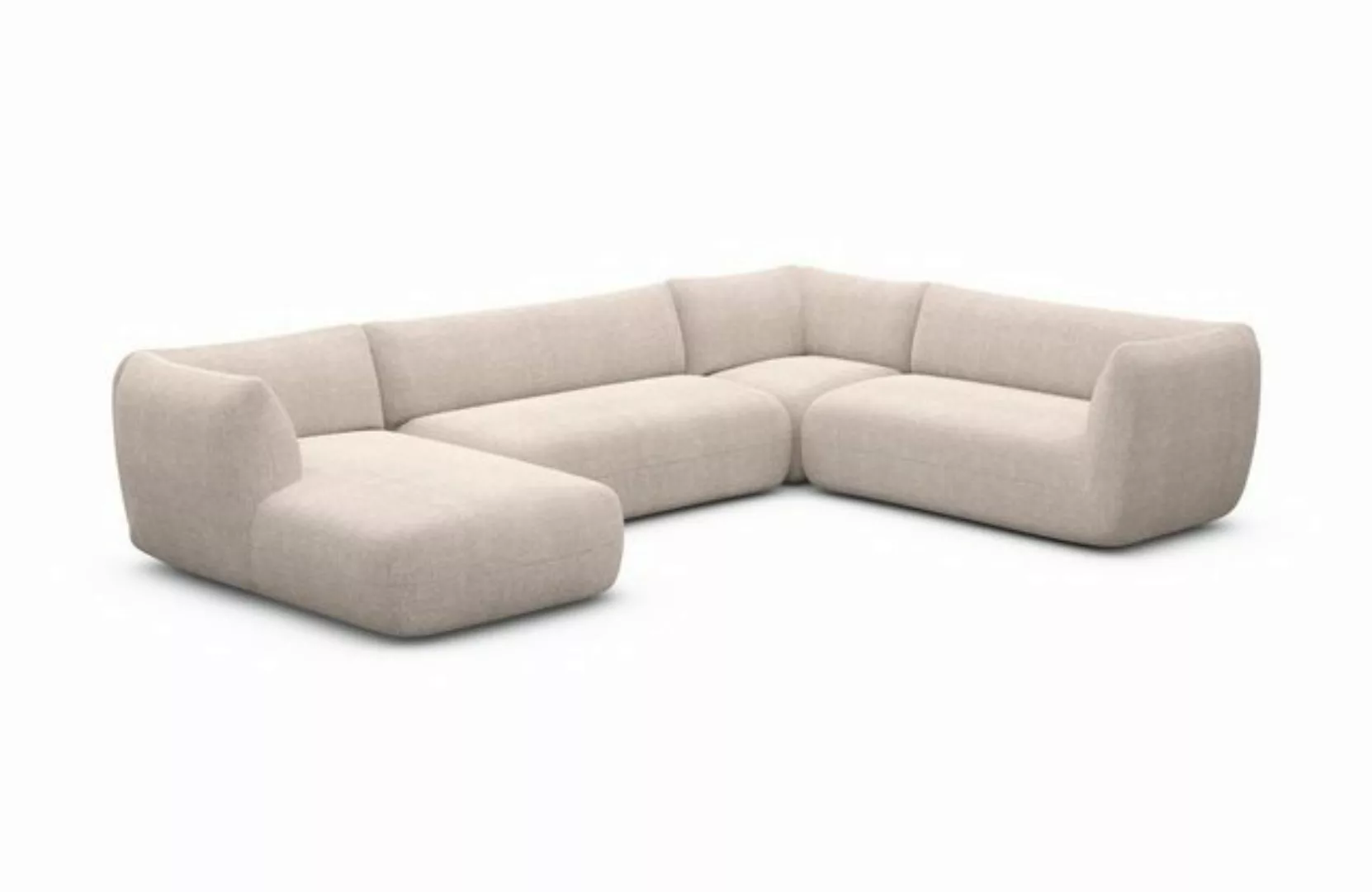 Sofa Dreams Wohnlandschaft XXL Sofa Polstersofa Stoff Stoffcouch Stoffsofa günstig online kaufen