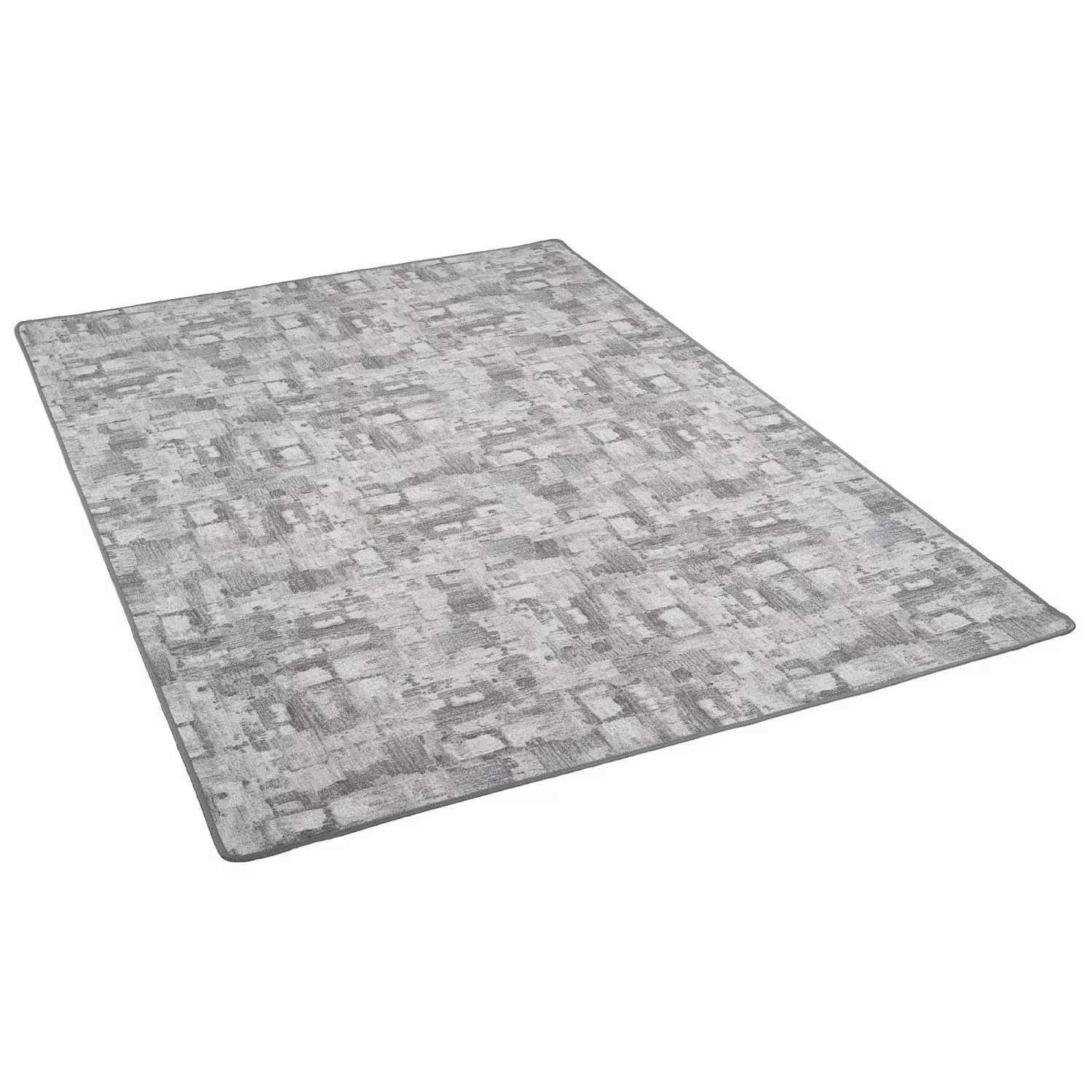 Snapstyle Feinschlingen Velour Teppich Strong Trend Hellgrau 160x200cm günstig online kaufen