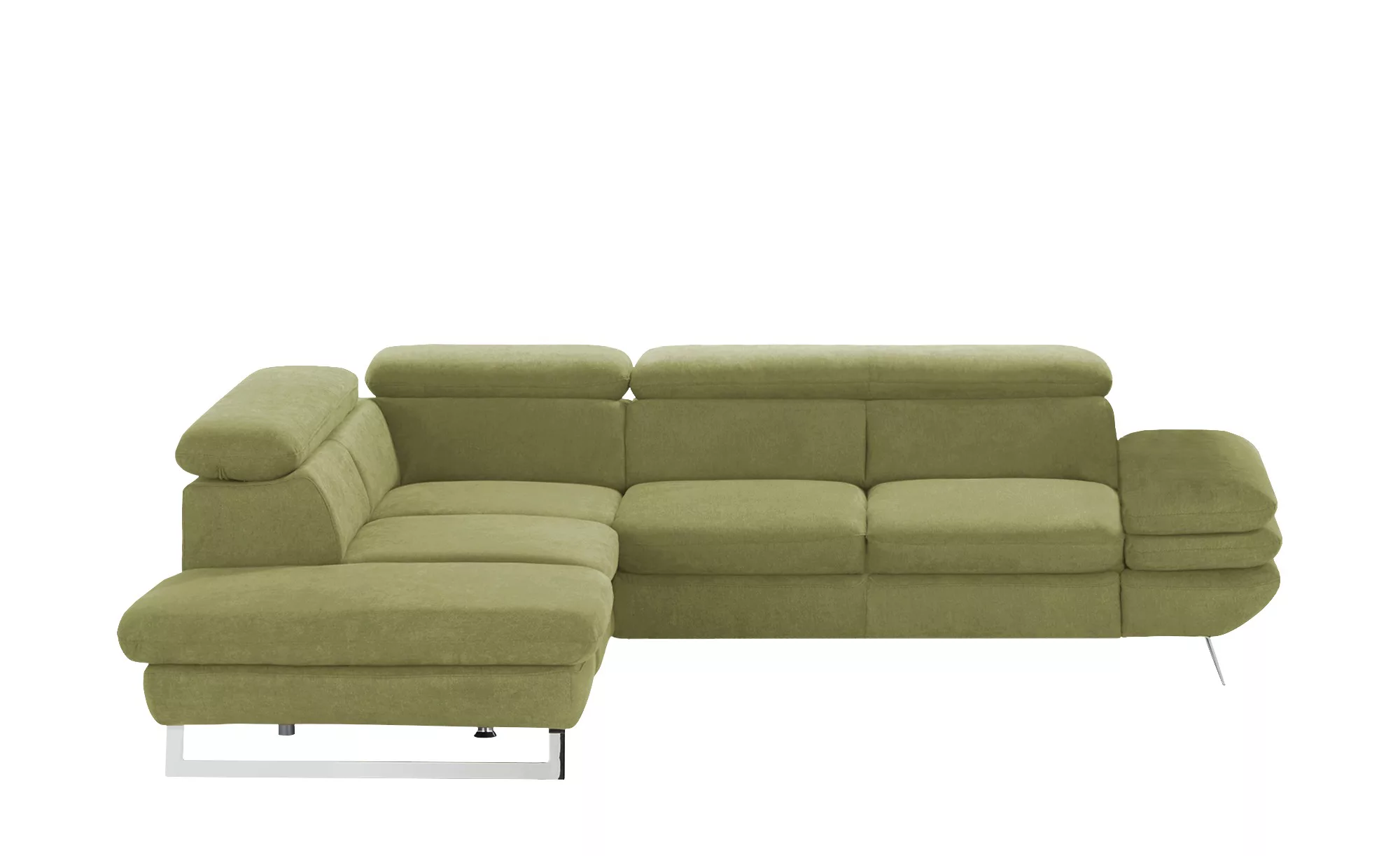uno Ecksofa - grün - 74 cm - Polstermöbel > Sofas > Ecksofas - Möbel Kraft günstig online kaufen