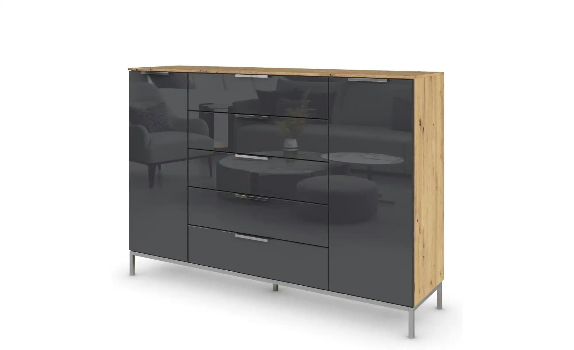 Highboard ¦ holzfarben ¦ Maße (cm): B: 160 H: 111 Kommoden & Sideboards > H günstig online kaufen