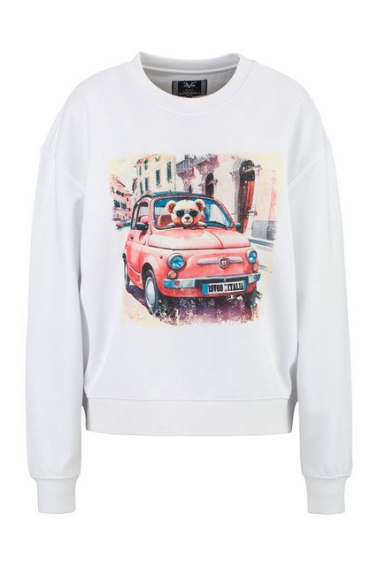 19V69 ITALIA Sweatshirt SINJA 506 mit Print-Design, tierisches Motiv günstig online kaufen