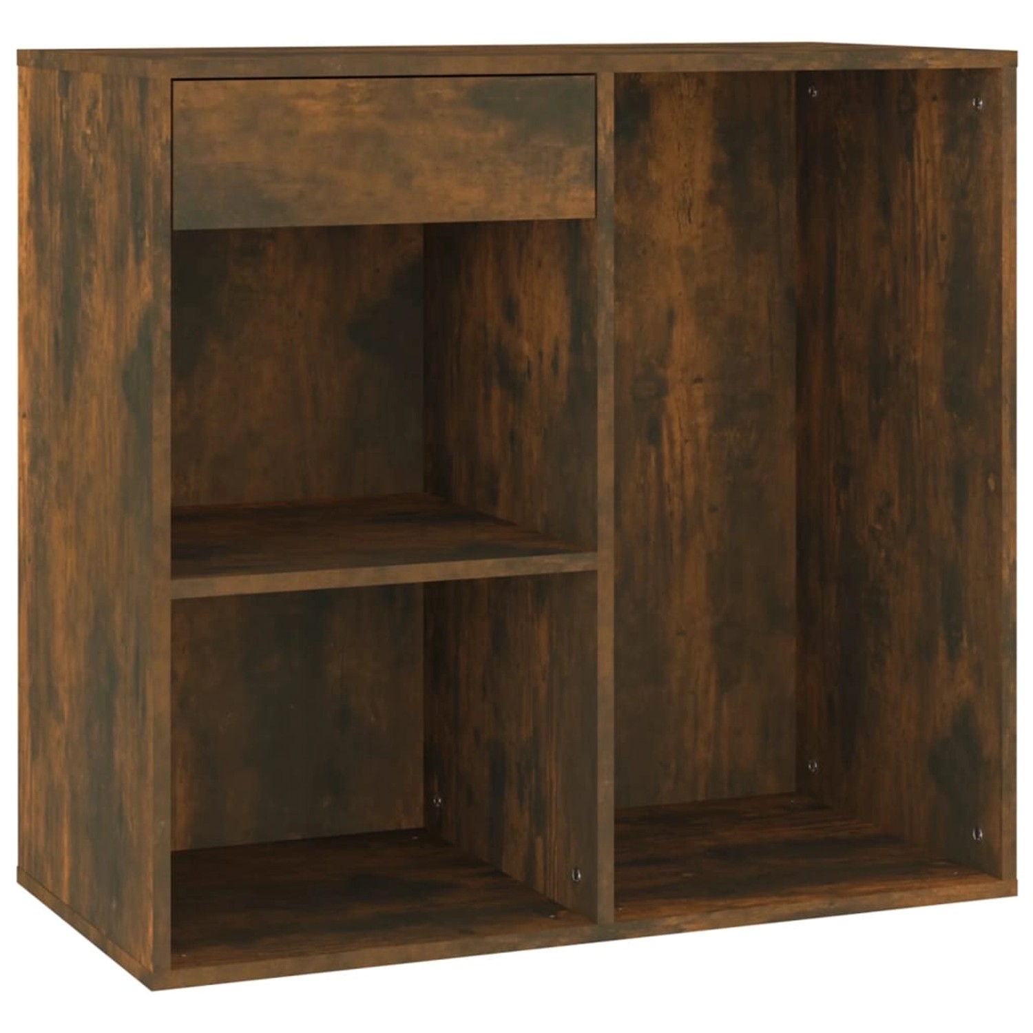 vidaXL Kosmetikschrank Räuchereiche 80x40x75 cm Holzwerkstoff günstig online kaufen