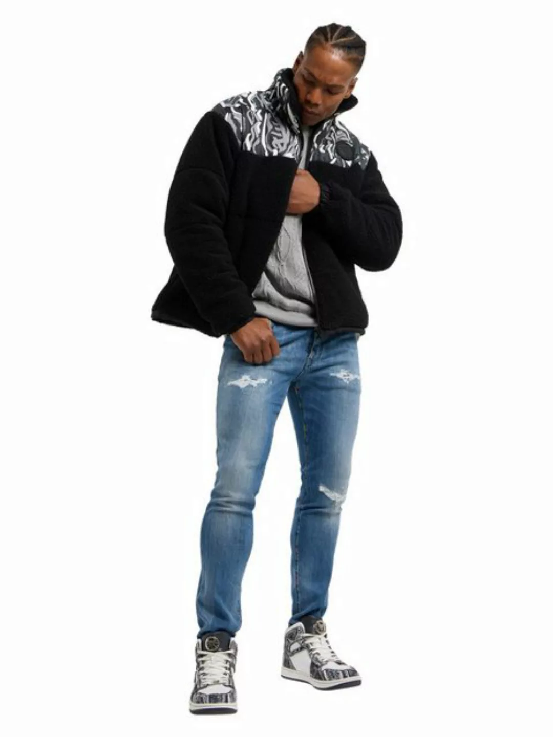 CARLO COLUCCI Sweatjacke Doblander günstig online kaufen