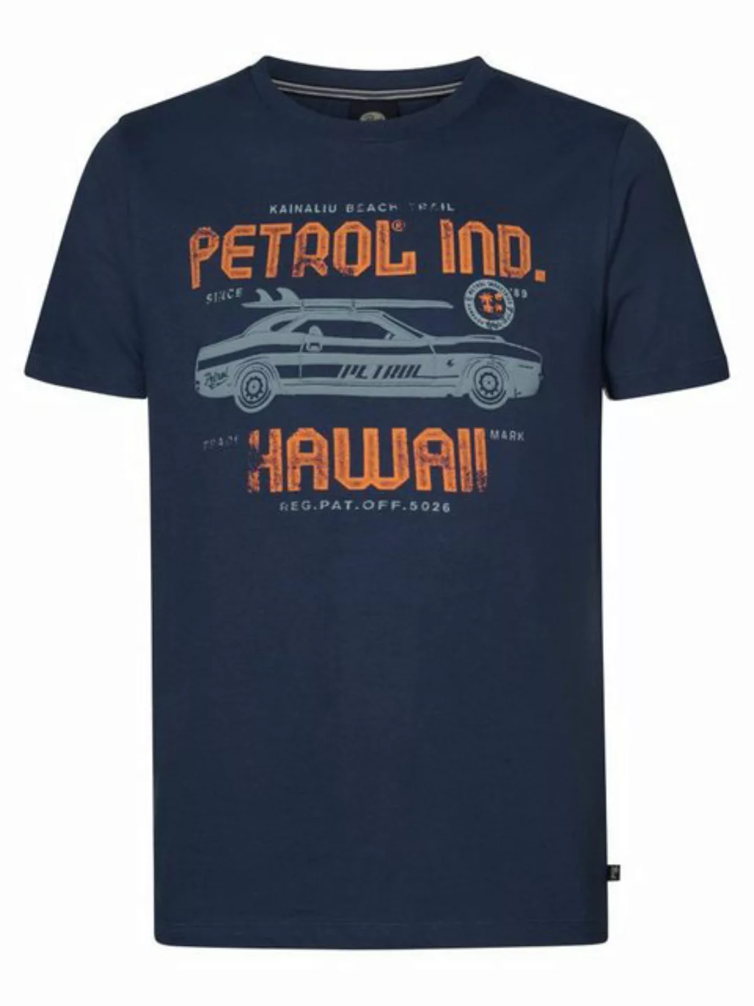 Petrol Industries T-Shirt - Shirt kurzarm - T-Shirt mit Aufdruck - Men T-Sh günstig online kaufen