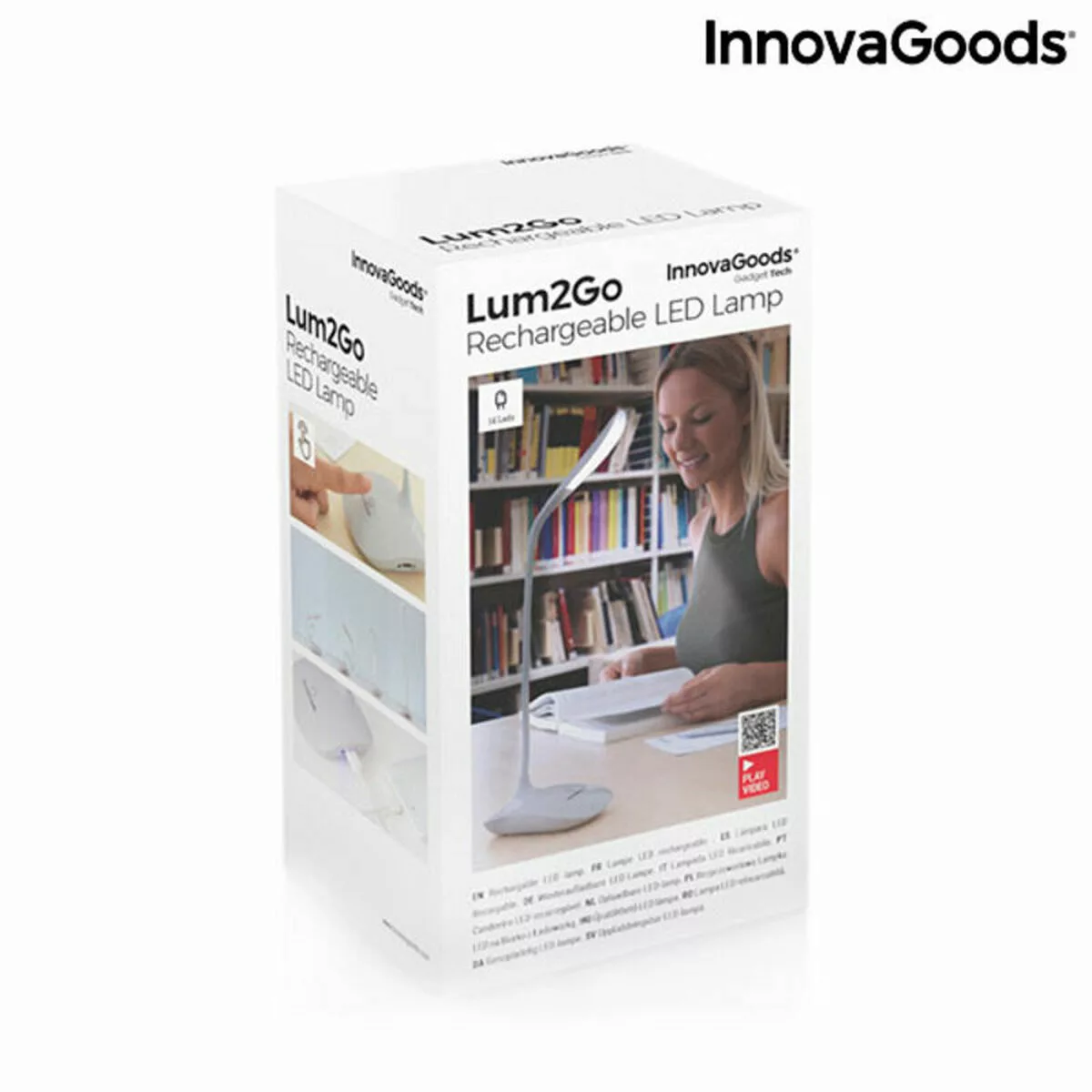 Wiederaufladbare Touch-led-tischlampe Lum2go Innovagoods günstig online kaufen