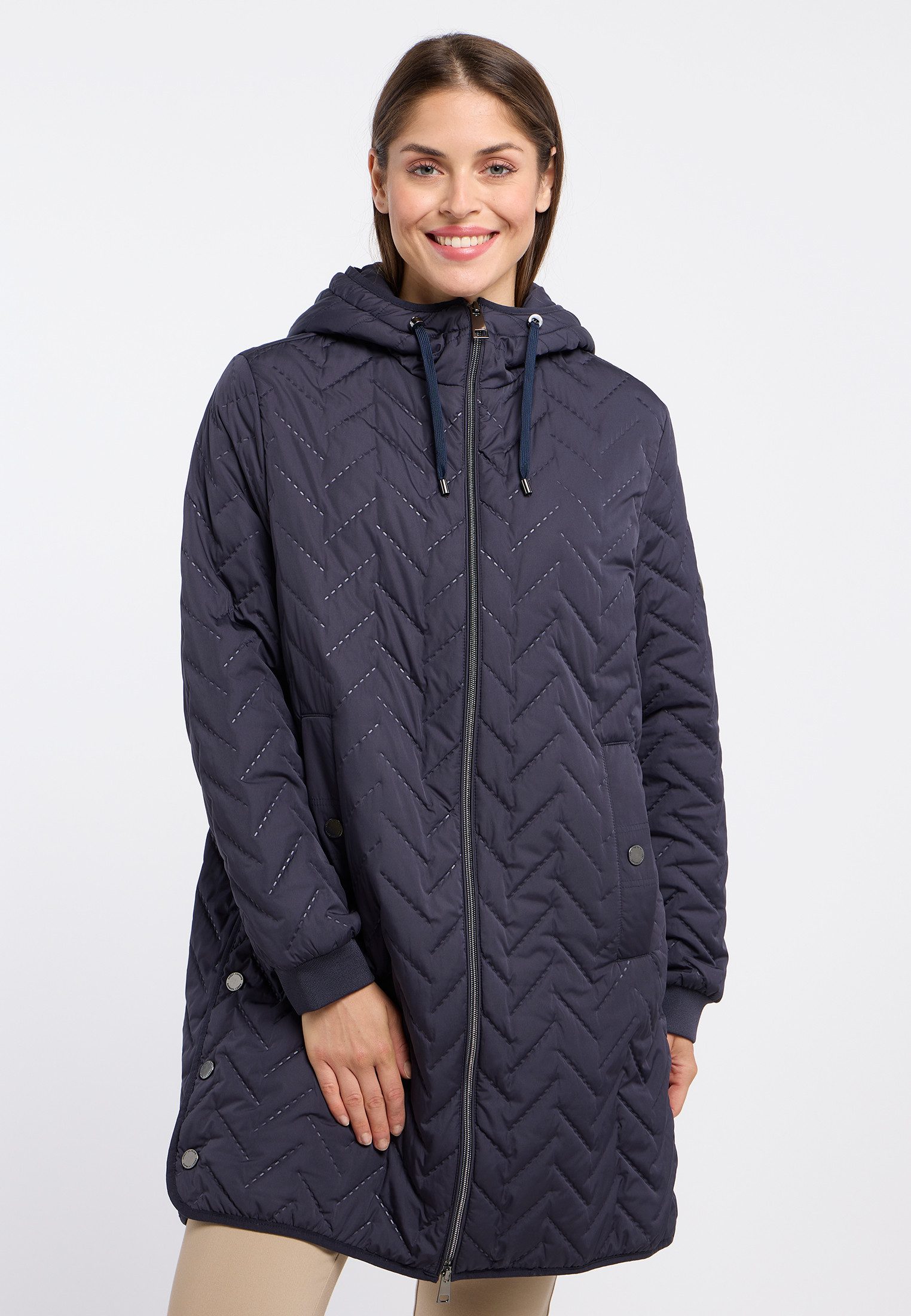 Barbara Lebek Steppjacke mit Kapuze günstig online kaufen
