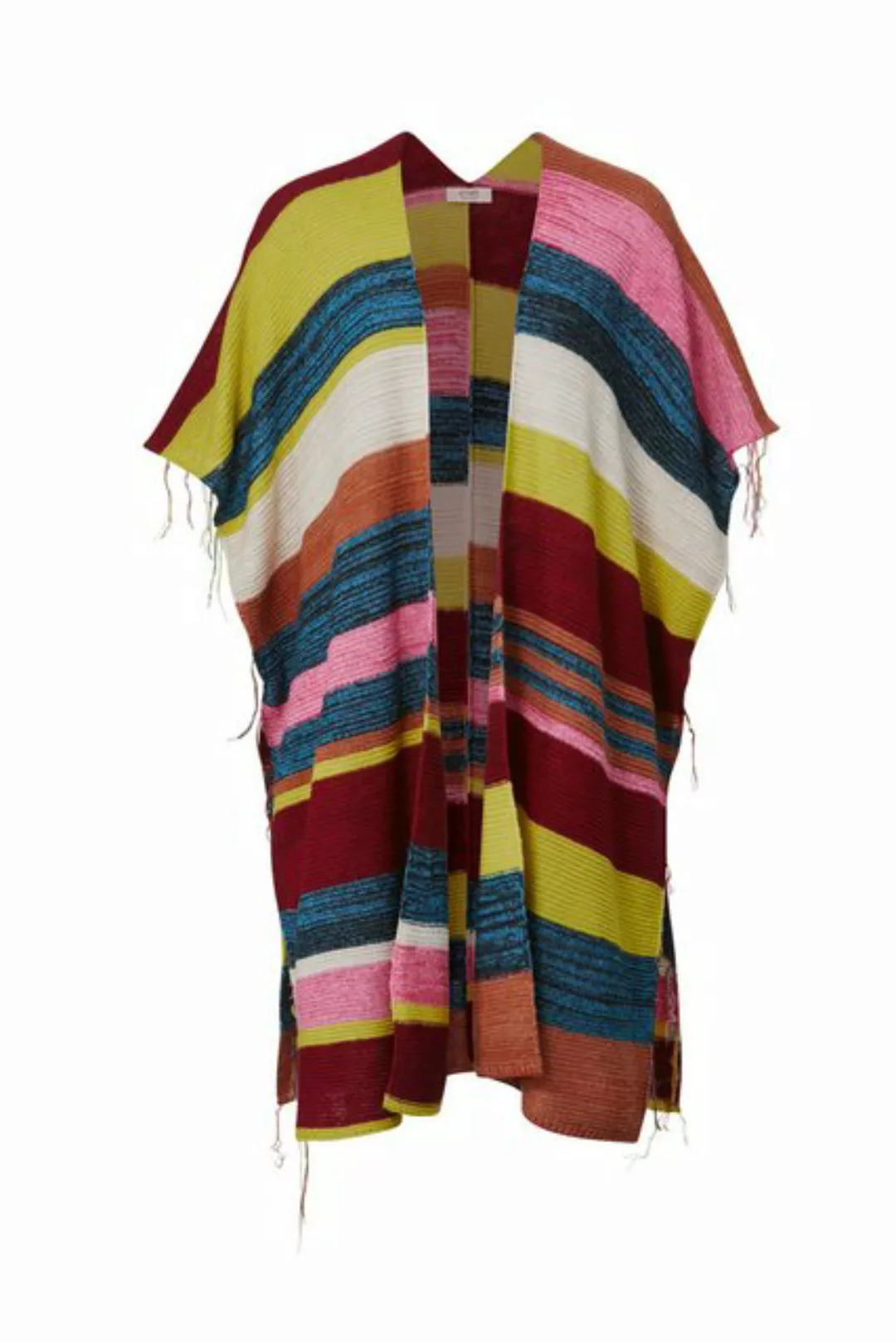 Angel of Style Pullunder Poncho oversized Fransen günstig online kaufen