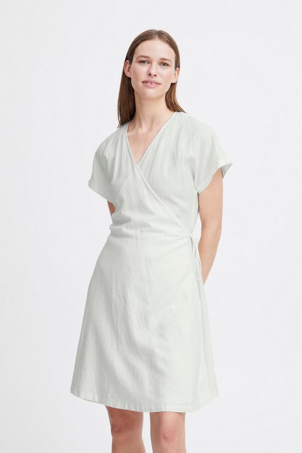 b.young Blusenkleid BYFALAKKA WRAP DRESS - Dress aus Leinenmix günstig online kaufen