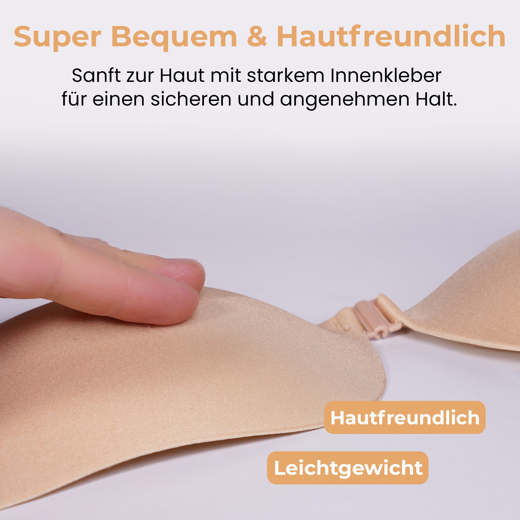 Dilara Push-up-BH trägerlos & selbsthaftend - günstig online kaufen