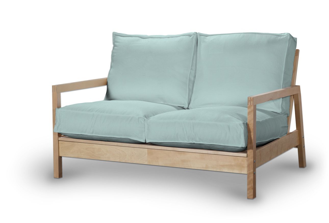 Bezug für Lillberg 2-Sitzer Sofa, hellblau, Sofahusse, Lillberg 2-Sitzer, C günstig online kaufen
