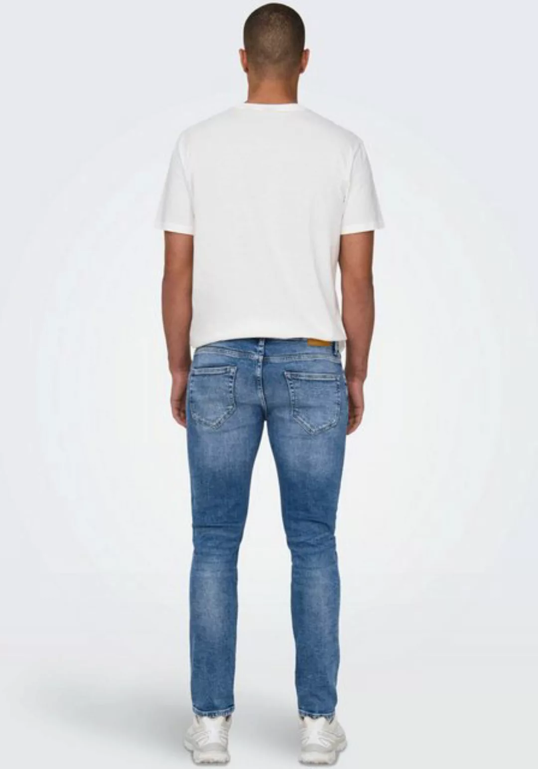 ONLY & SONS Straight-Jeans ONSWEFT REGULAR WB 0021 TAI DNM NOOS im 4-Pocket günstig online kaufen