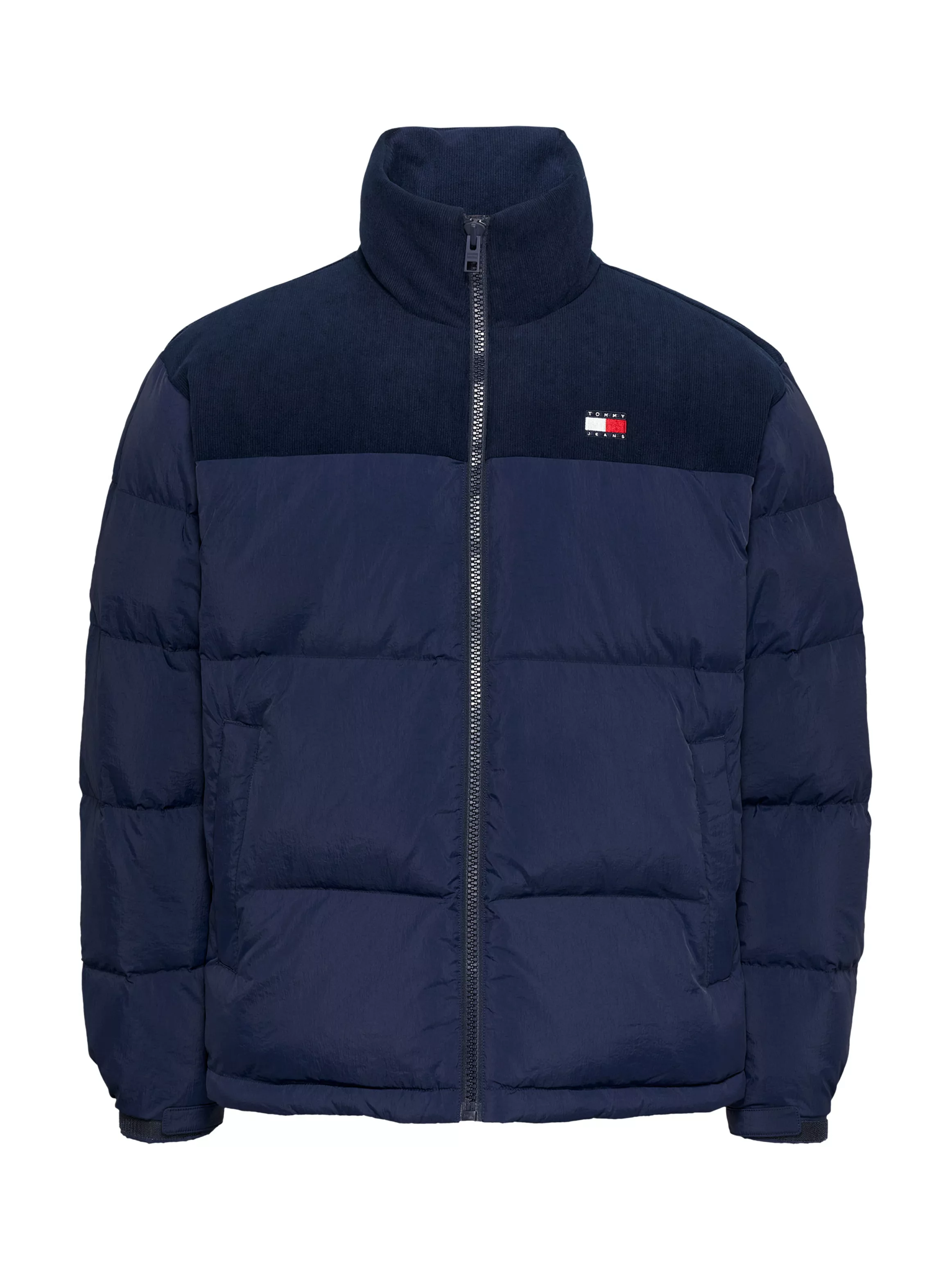 Tommy Jeans Steppjacke "TJM CORD MIX ALASKA PUFFER", mit Cord-Einsätze auf günstig online kaufen