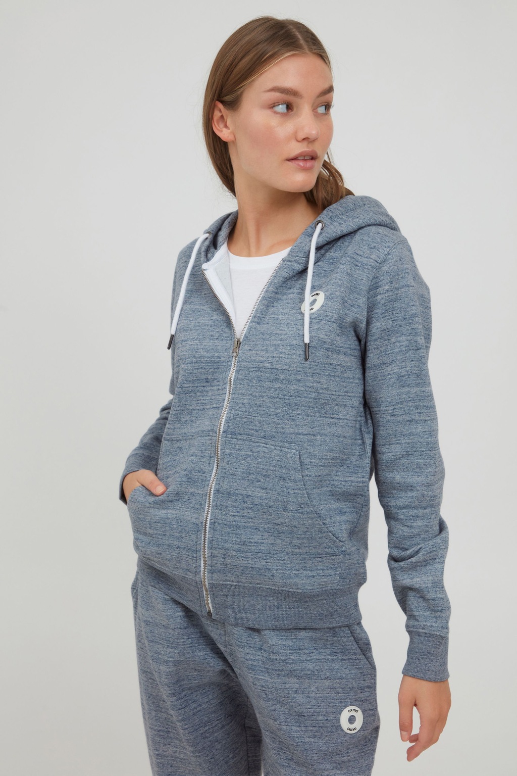 OXMO Kapuzensweatjacke "Kapuzensweatjacke OXHelna" günstig online kaufen