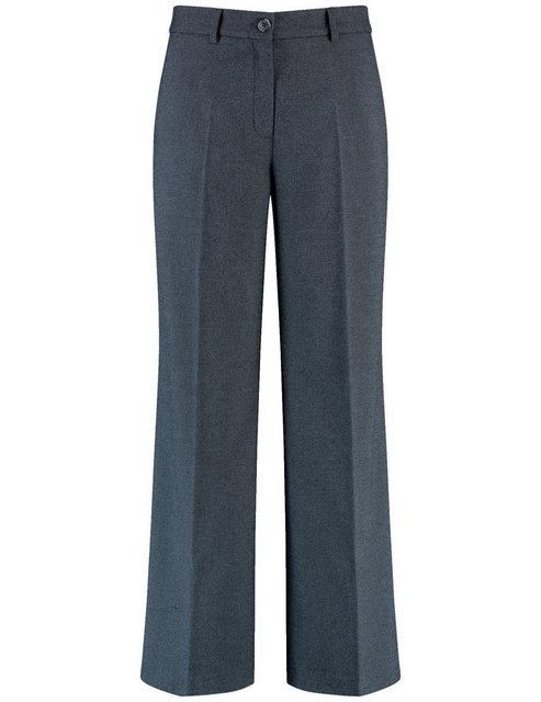 GERRY WEBER Stoffhose Weite Hose aus Tweed günstig online kaufen