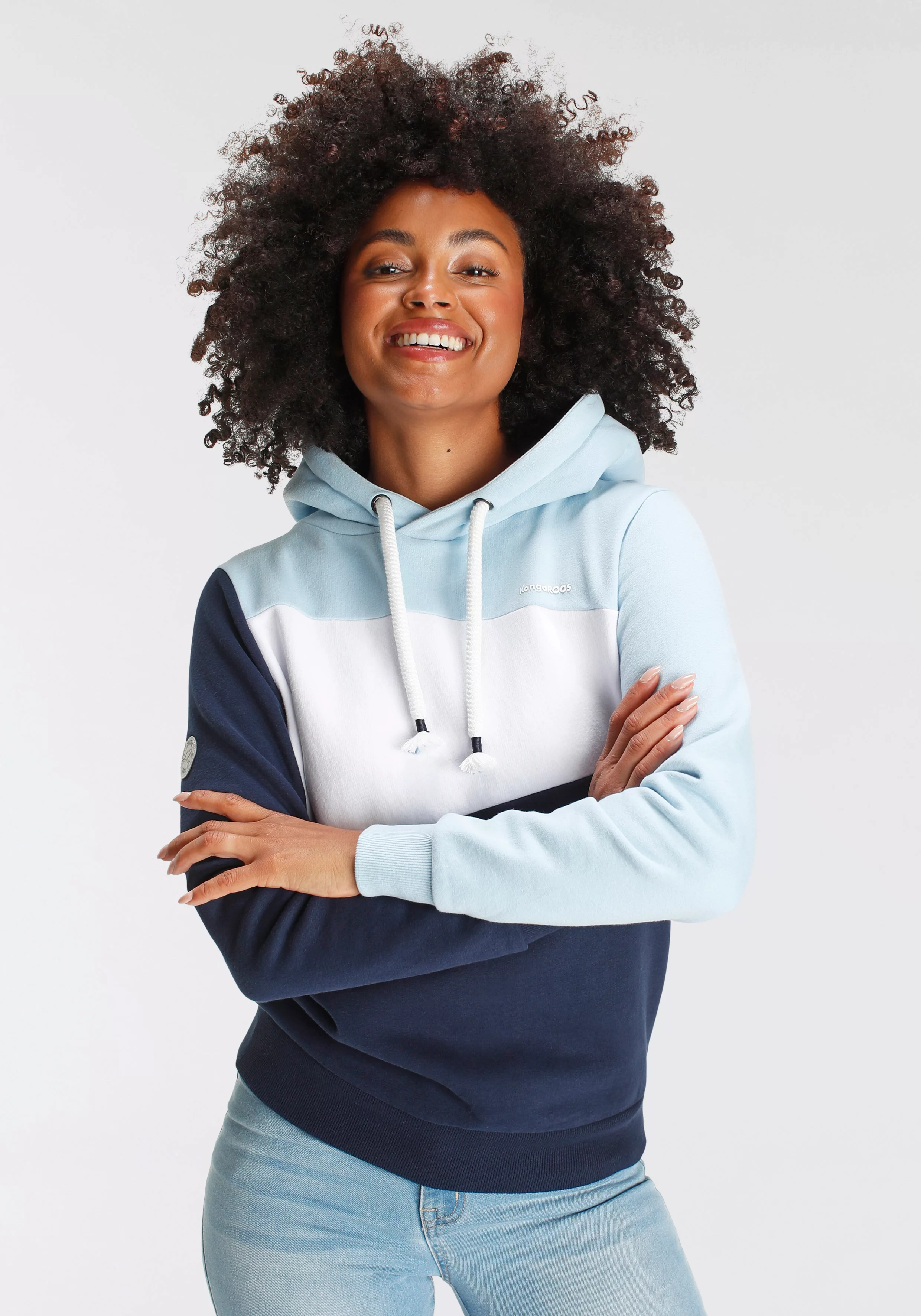 KangaROOS Hoodie, im coolen Colourblocking günstig online kaufen