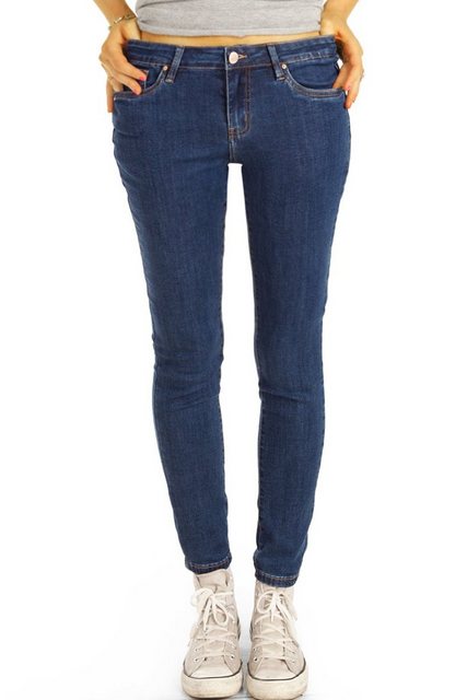 be styled Low-rise-Jeans Hüftjeans Skinny Hose - Stretch slim Röhrenjeans - günstig online kaufen