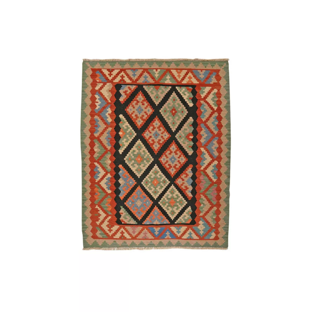 PersaTepp Teppich Kelim Gashgai bunt B/L: ca. 160x196 cm günstig online kaufen