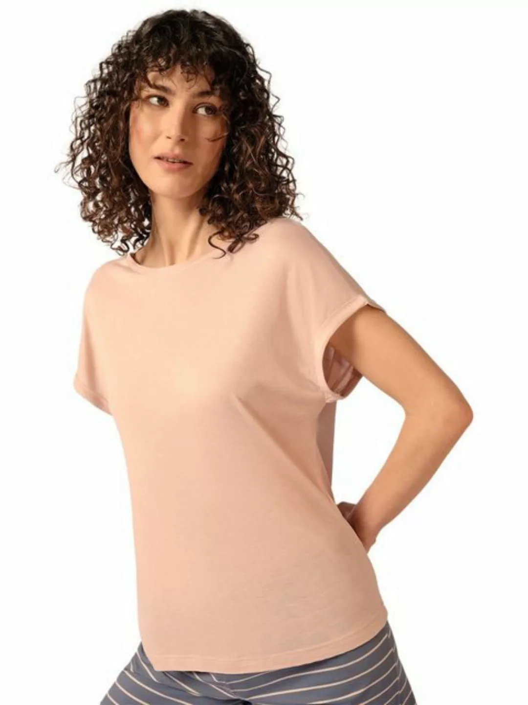 HUBER T-Shirt Damen Shirt kurzarm hautnah Night Basic Selection (Stück, 1-t günstig online kaufen