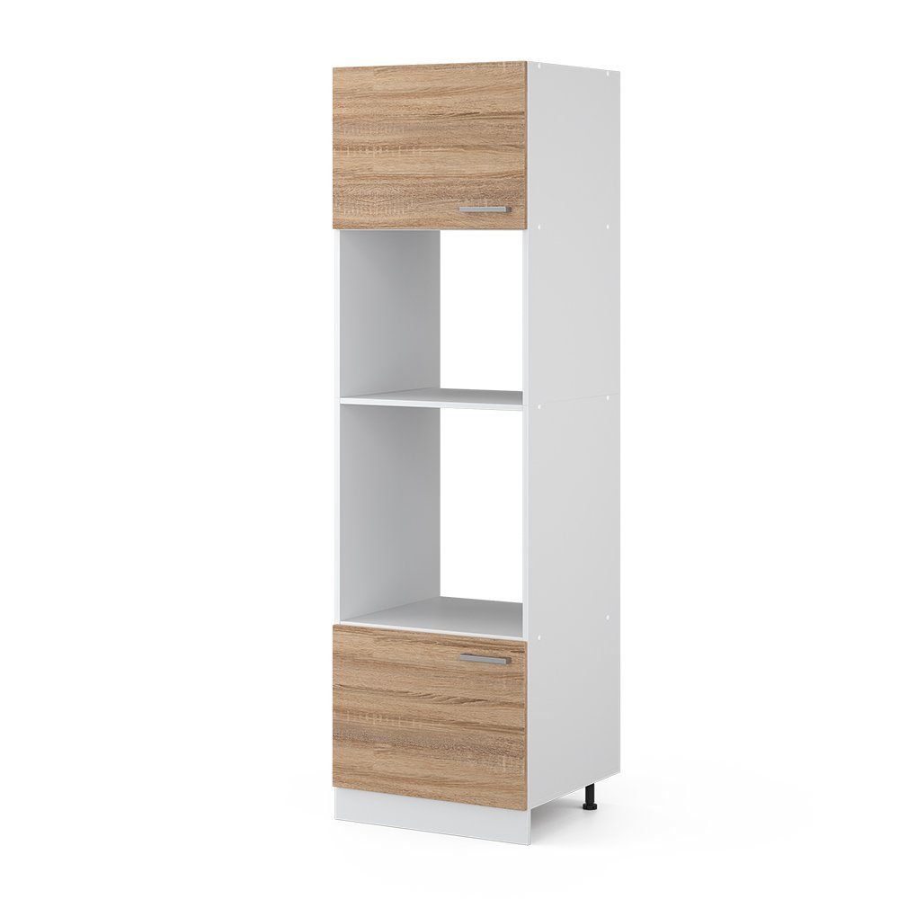 Vicco Schranksystem R-Line, Sonoma/Weiß, 60 cm günstig online kaufen