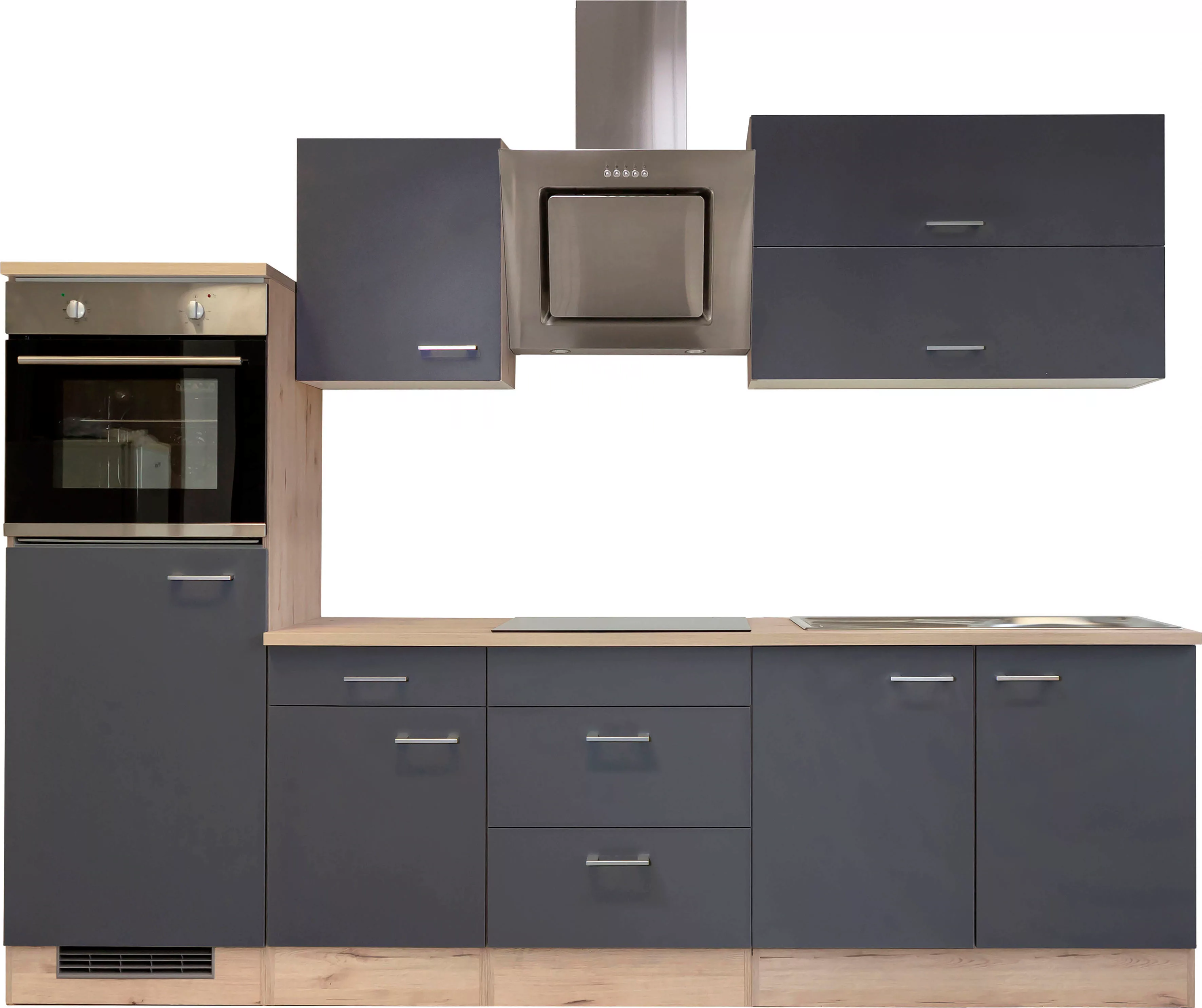 Flex-Well Küchenzeile "Morena", mit E-Geräten, Gesamtbreite 270 cm günstig online kaufen