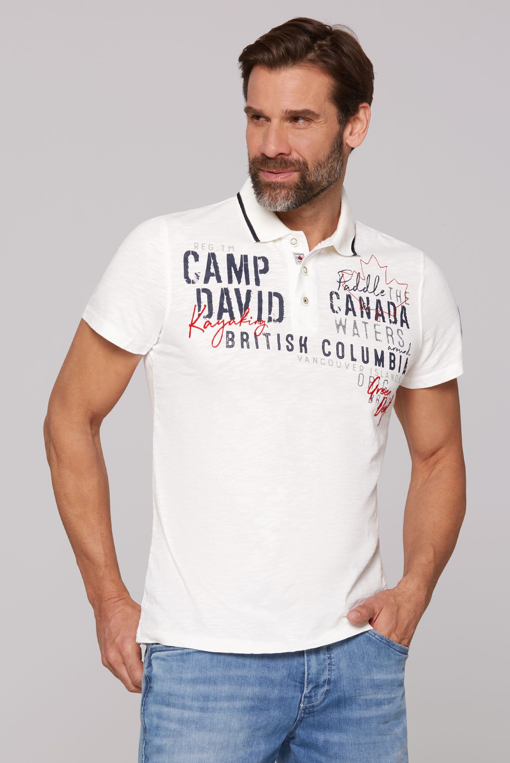 CAMP DAVID Poloshirt, aus Baumwolle günstig online kaufen