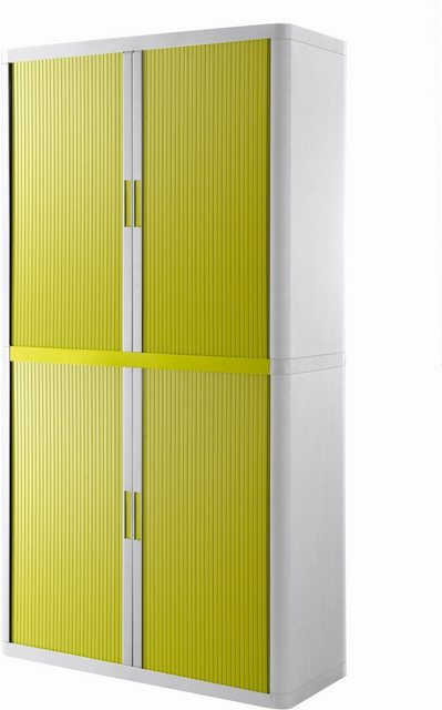 PAPERFLOW Aktenschrank Rollladenschrank easyoffice BxTxH 86x37,5x204cm weiß günstig online kaufen