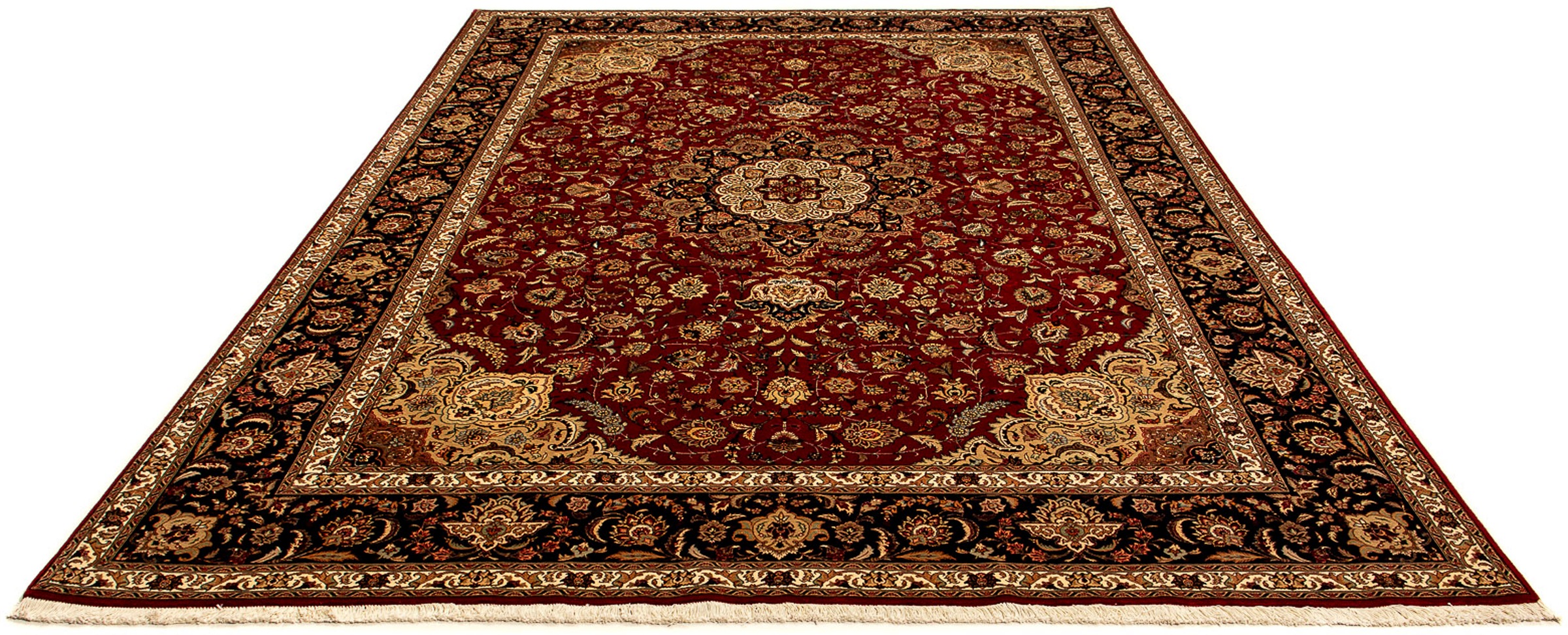 morgenland Orientteppich »Perser - Täbriz - Royal - 350 x 245 cm - dunkelro günstig online kaufen