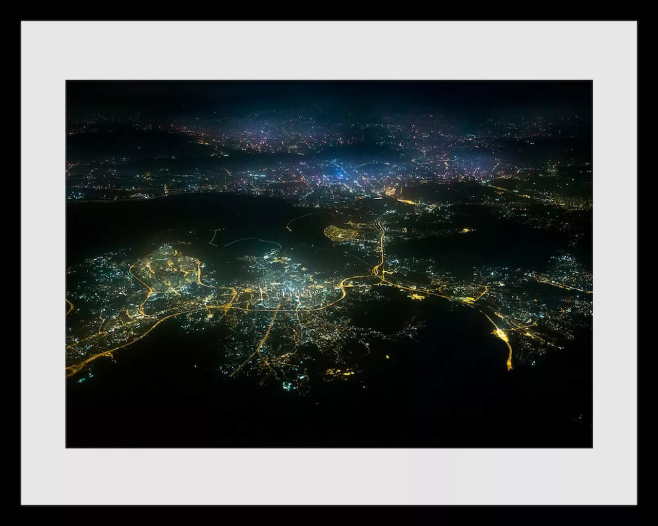 queence Bild "BLINDING LIGHTS", Städte, (1 St.) günstig online kaufen