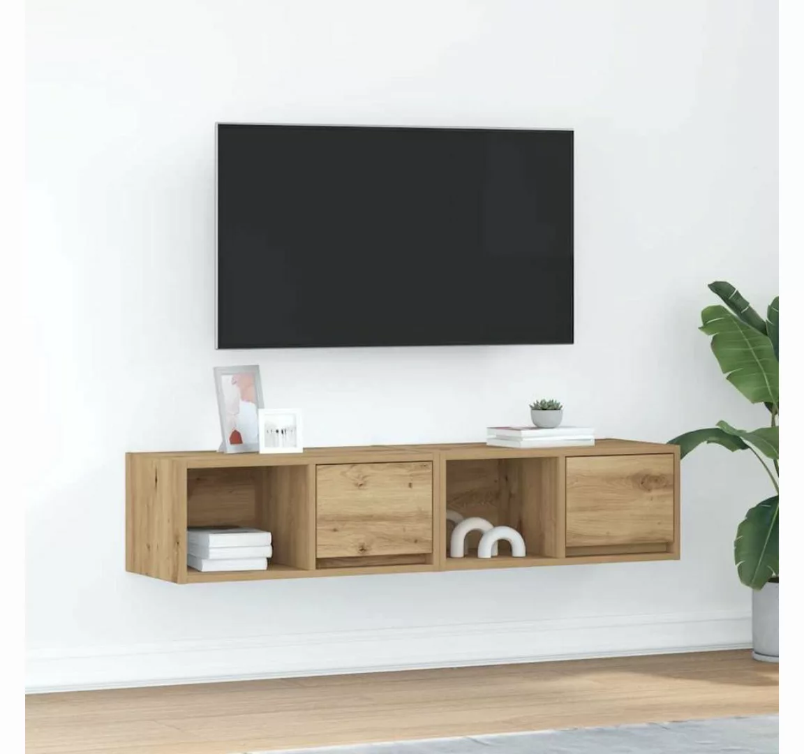 vidaXL TV-Schrank TV-Schränke 2 Stk. Artisan-Eiche 60x31x25,5 cm Holzwerkst günstig online kaufen