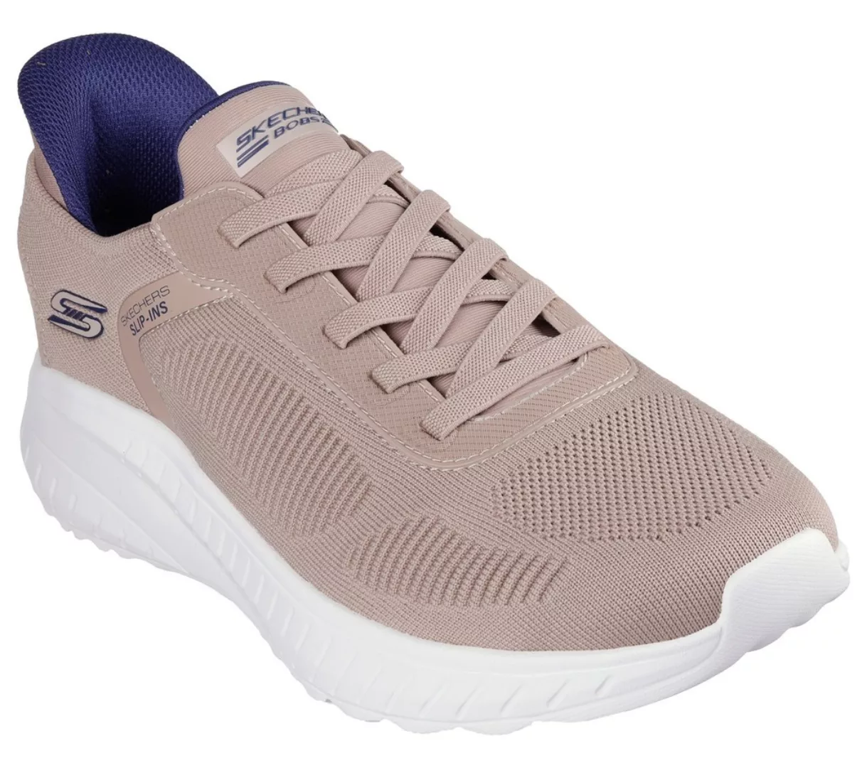 Skechers Slip-On Sneaker "BOBS SQUAD CHAOS-SOLID STEP", Schlupfschuh, Slipp günstig online kaufen